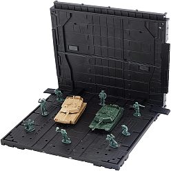 Mixed Color Plastic Model Toy Assembled Holder, Mixed Color, 1.3~17x0.9~15x0.45~2.4cm, 13pcs/set