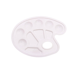 Белый Пластиковая акварелью, белые, 225x168x11 мм