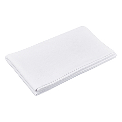 Белый Ребристая ткань из 95% хлопка и 5% эластичного волокна для манжет., отделка воротника выреза горловины пояса, белые, 500x1250x1 мм