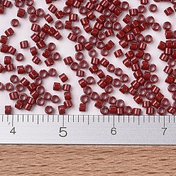 (DB2354) Duracoat Opaque Dyed Shanghai Red MIYUKI Delica Beads, Cylinder, Japanese Seed Beads, 11/0, (DB2354) Duracoat Opaque Dyed Shanghai Red, 1.3x1.6mm, Hole: 0.8mm, about 10000pcs/bag, 50g/bag