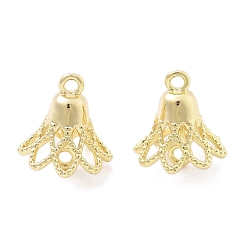 Настоящее золото 18K Латунные подвески, без кадмия, без никеля и без свинца, прелести бадминтона, реальный 18 k позолоченный, 13.5x12.5 мм, отверстие : 1.5 мм