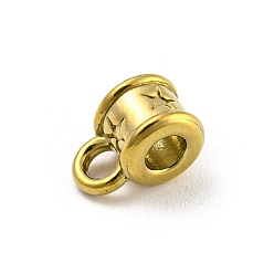 Золотой 304 дуги из нержавеющей стали, петля под залог, золотые, 8.5x5x6 мм, отверстие : 1.8 мм, внутренний диаметр: 2.6 мм