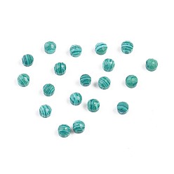 Малахит Синтетические малахитовые кабошоны, полукруглые / купольные, граненые, 2.5x2.5 мм