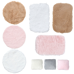 (52) Непрозрачная лаванда Наборы для кукольных домиков своими руками, включая подушку для кукольного домика из полиэстера, мини-ковролин, разноцветные