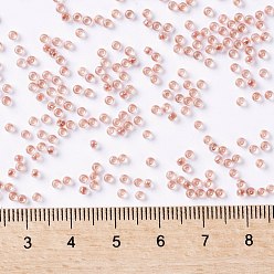 (784) Inside Color AB Crystal/Sandstone Lined TOHO Round Seed Beads, Japanese Seed Beads, (784) Inside Color AB Crystal/Sandstone Lined, 11/0, 2.2mm, Hole: 0.8mm, about 5555pcs/50g
