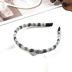 Черный Ткань ленты для волос, аксессуары для волос для женщин и девочек, чёрные, 125 мм