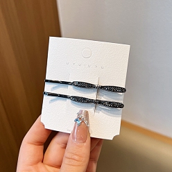 Реактивный Самолет Сплав горный хрусталь для волос заколки для волос, аксессуары для волос для женщин и девочек, струя, 70 мм