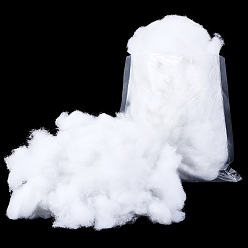 Белый Наполнитель из полиэфирного волокна для игрушек, подушек, кукол, белые, 270x250x12 мм