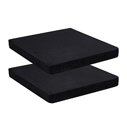 Black Foam Rubber and Plastic Insulation Board, Square, Black, 300x300x25mm