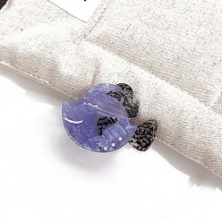 Fish Заколки для волос в форме когтей из ацетата целлюлозы, аксессуары для волос для женщин и девочек, морские животные, рыба, 38x55 мм