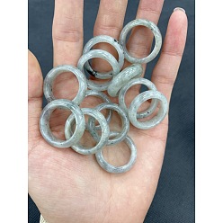 Лабрадорита Натуральные лабрадоритные пальцевые кольца, внутренний диаметр: 17~20 мм