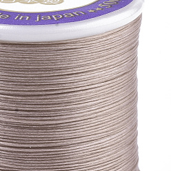 Dark Salmon Nylon 66 Coated Beading Threads for Seed Beads, Dark Salmon, 0.1mm, about 54.68 yards(50m)/roll