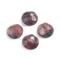 Родохрозит Природные кабошонов родохрозите, полукруглые / купольные, граненые, 7~8x3.5 мм