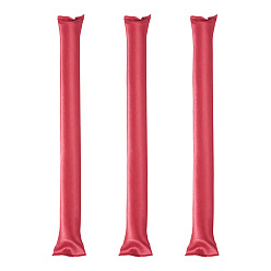 FireBrick 3Pcs Sponge Hair Curling Tool, Hair Rollers, FireBrick, 27.5x2.25cm