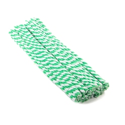 Аквамарин Витая палка, средство для чистки труб, Суперплотное шифрование, утолщенная плюшевая корневая полоска для плюшевых поделок своими руками, аквамарин, 300x6 мм, 100 шт / комплект