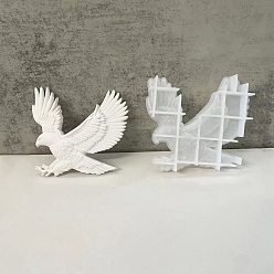 Eagle Полутвердые силиконовые формы своими руками, формы для литья смолы, для уф-смолы, изготовление изделий из эпоксидной смолы, белые, орел, 115x120x21 мм