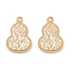 Другие Латунные подвески, без кадмия, без никеля и без свинца, реальный 18 k позолоченный, Горлянка, 19x13x2.5 мм, отверстие : 1.4 мм