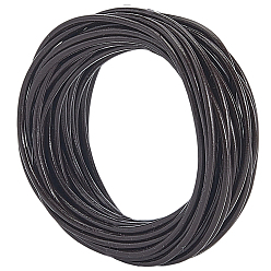 Кокосово-Коричневый 1 связка шнура из коровьей кожи, кожаный шнур ювелирных изделий, ювелирные изделия DIY делает материал, круглые, кокосового коричневый, 2 мм, около 10.93 ярдов (10 м) / пачка