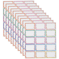 Разноцветный ПВХ самоклеющиеся наклейки, английское название самоклеящейся этикетки, прямоугольные, красочный, 275x240x0.1 мм