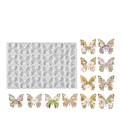 Rectangle Силиконовые формы для подвесок пищевого класса своими руками, формы для литья смолы, прямоугольные, 220x195x6 мм