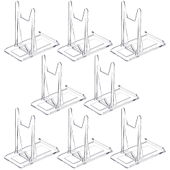 Clear Adjustable Transparent Acrylic Business Card Holder, Photo Stand, Clear, 11.5x6x11cm