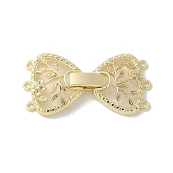 Настоящее золото 18K Латунные микро проложить кубического циркония раз за застежками, без кадмия, без никеля и без свинца, бантом, реальный 18 k позолоченный, 18 мм
