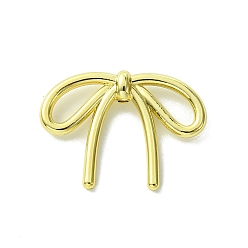 Золотой Подвески из сплава, бантом, золотые, 17x23x4 мм, отверстие : 1 мм