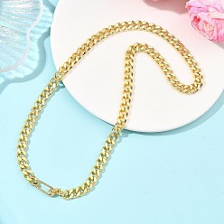 Золотой 7.5мм латунные цепочки в виде танков, золотые, 19.76 дюйм (50.2 см)