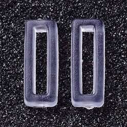 Clear Transparency Silicone Ring, For Fixed, Clear, 8x3x1mm, Hole: 6x1mm