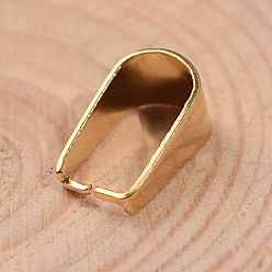 Золотой Ионное покрытие (ip) 304 защелка из нержавеющей стали на дужках, золотые, 12.5x6.5 мм