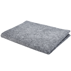 Серый Войлочный рулонный коврик для китайской каллиграфии, рисунок живопись фетр настольный коврик, портативные рулоны органайзера для посуды для каллиграфии, прямоугольные, серые, 1230x820x3 мм