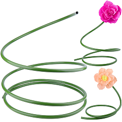 Зеленый ПВХ алюминиево-пластиковая труба, реквизит для декораций сцены, твердая трубка без букв, зелёные, 16 мм, 5 м / рулон