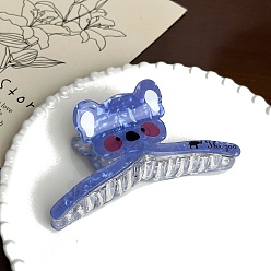 Koala Животные акриловые заколки для волос в виде когтей, аксессуары для волос для женщин и девочек, коала, 110 мм