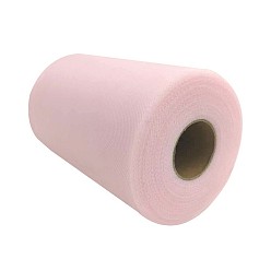 Lavender Blush Deco Mesh Ribbons, Tulle Fabric, Tulle Roll Spool Fabric For Skirt Making, Lavender Blush, 6 inch(15cm), about 100yards/roll(91.44m/roll)