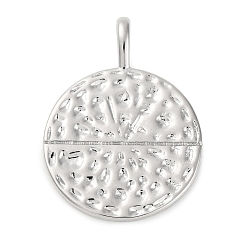 Платина Стойка металлическая латунная микропрофилированная кубическая циркония подвески, без кадмия и без свинца, круглые, платина, 29x22x5.5 мм, отверстие : 3.5x6 мм