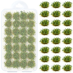 Зеленый Нейлоновые мини-пучки травы, модель искусственной травы, материалы для песчаного стола своими руками, зелёные, 11~19 мм