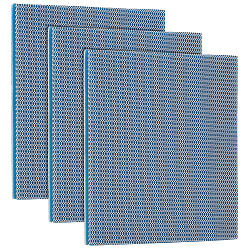 Gray Rectangle Sponge Fish Tank Filter Cotton, Gray, 400x305x15.5mm
