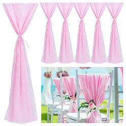 Pink 6шт. полиэстеровые шнурки, розовые, 1750~1770x190~200x0.2 мм
