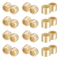 Золотой 925 Разделительные планки из стерлингового серебра, для изготовления кожаных браслетов, число 8, 2-луночное, с замшевой тканью из поликарбоната квадратной серебряной полировальной салфеткой, золотые, 1 мм, отверстие : 4.5x2.5x1.5 мм, 1.6 шт / комплект