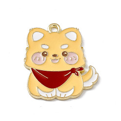 Мокасин Подвески из эмали и сплава, золотые, кошачье очарование, мокасин, 27x21x1.6 мм, отверстие : 1.8 мм