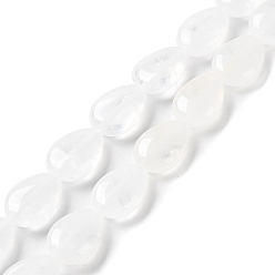 Хрусталь Природных кристаллов кварца бисер нитей, горного хрусталя, квартира слеза, 13~14x9.5~10x5~5.5 мм, отверстие : 1.2 мм, около 28 шт / нитка, 15.16'' (38.5 см)