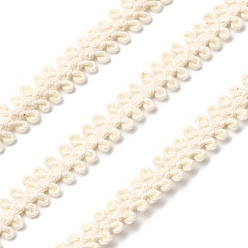 Белый Хлопковая плетеная кружевная лента, для штор, декор домашнего текстиля, аксессуары для одежды, белые, 1/4 дюйм (8 мм), около 190.00~200.00 ярдов (173.74~182.88 м) / рулон