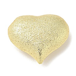 Настоящее золото 18K Стойки обшивки латунь микро проложить кубического циркония бусы, долговечный, без свинца и без кадмия, сердце прелести, реальный 18 k позолоченный, 22x25x10 мм, отверстие : 3 мм