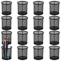 Column 16Pcs Iron Pen Holder, Column, 100x91mm, Inner Diameter: 80mm