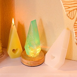 Triangle DIY Silicone Candle Molds, For Candle Making, Triangle, 13.5x5.8x2.6cm
