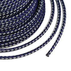 Морской Синий 40m с нейлоновым покрытием 304 плетеные провода из нержавеющей стали, круглые, Marine Blue, 3 мм, 9 датчик, около 131.23 футов (40 м) / рулон