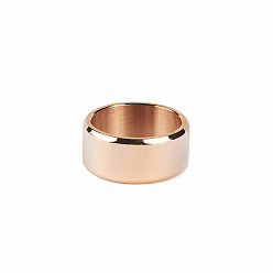 Розовое Золото 304 Кольца из нержавеющей стали для пары, розовое золото 