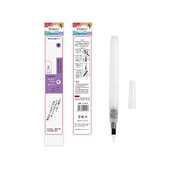 Белый Ручки для рисования водой, малярные кисти, для водорастворимого цветного карандаша, белые, 155 мм