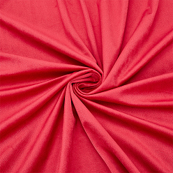 FireBrick Velvet Cloth Sofa Fabric, Flat, FireBrick, 145cm