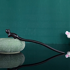 Cat Shape Палочки для волос из дерева, аксессуары для волос для женщин, форма кошки, 200 мм